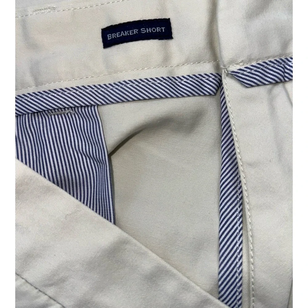 Mens Vineyard Vines‎ Breaker Pale Butter Yellow Khaki Shorts Size 38 Chino Golf